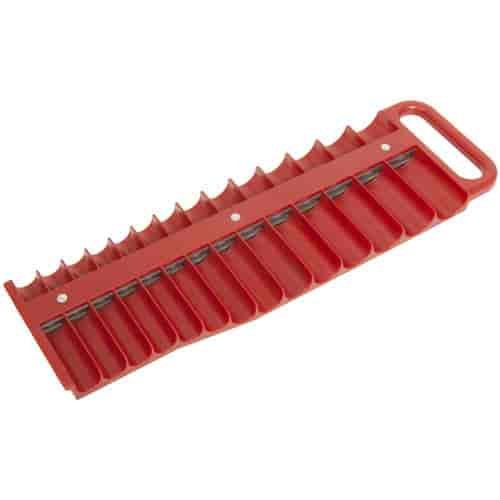 3/8" Magnetic Socket Holder Red