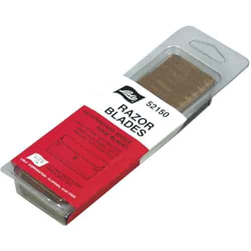 Razor Blade Pack 100 Stainless Blades