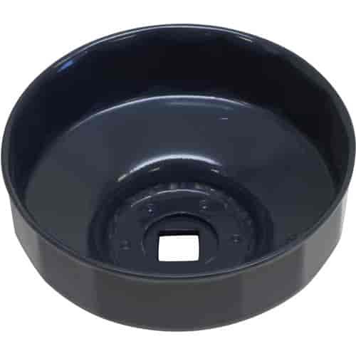 Heavy-Duty End Cap Wrench 80mm - 15 Flutes