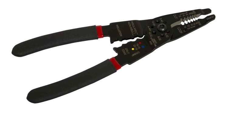Multi-Function Wire Stripper, Cutter, Crimper