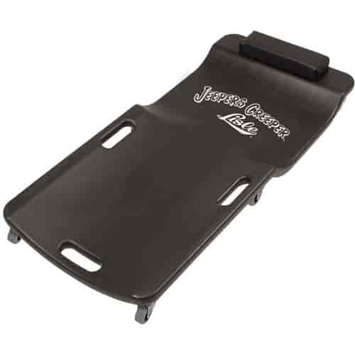 Low Profile Plastic Creeper Black