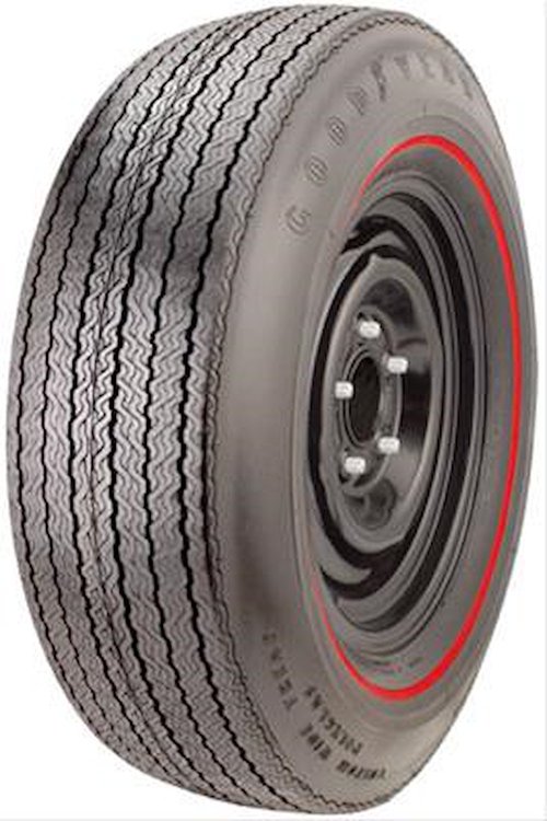CB5GM Goodyear Collector Series Custom Wide Tread Polyglas F70/15 Tire by Kelsey Tire