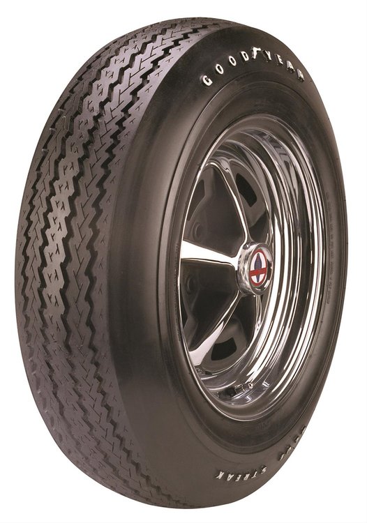 CC36K Goodyear Collector Series Power Blue Streak 695/14 Tire by Kelsey Tire