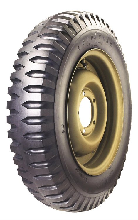 LD1P3 Goodyear Collector Series Military 600/16 NDT Tire by Kelsey Tire