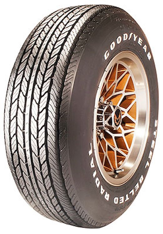 P3FD5 Goodyear Collector Series Custom Tread GR70/15 Tire by Kelsey Tire