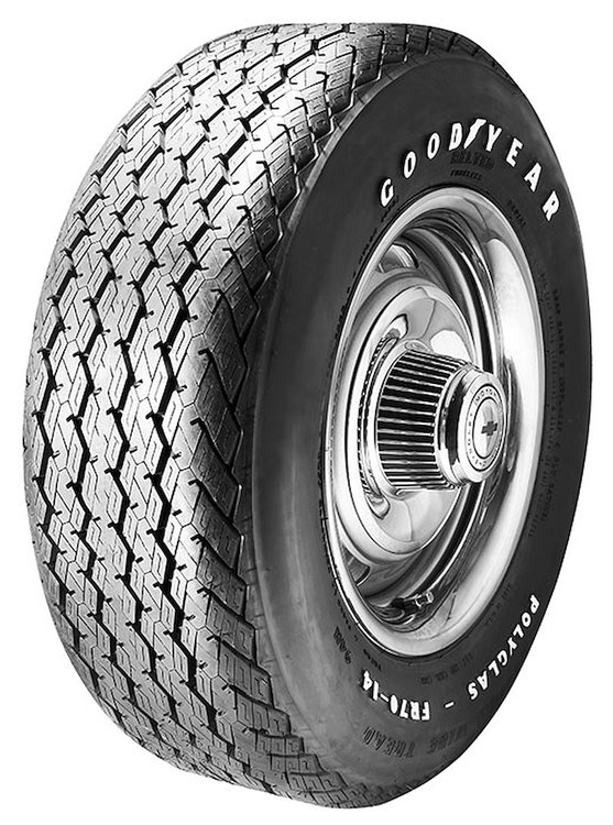 P3HM6 Goodyear FR70-14 Polyglas Radial by Kelsey Tire
