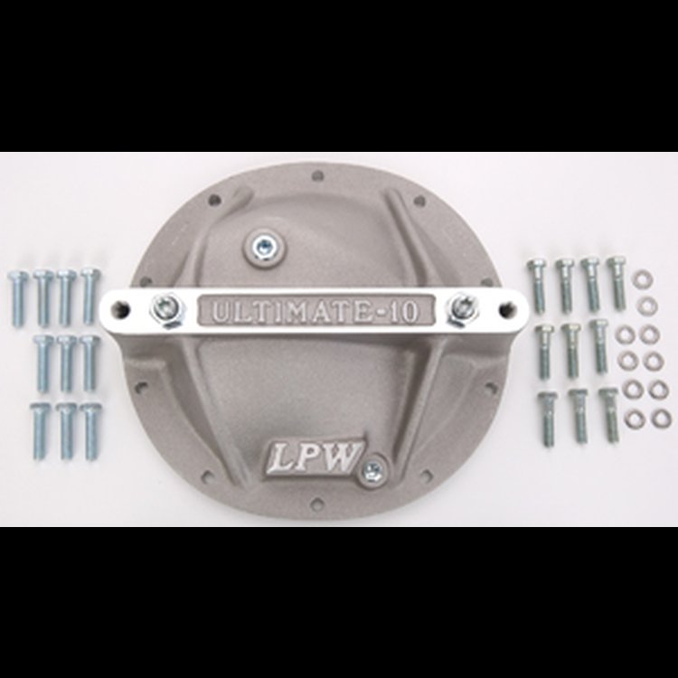 Embossed Rear End Support Cover Kit GM 10-Bolt (Chevy) Fits 8.2" & 8.5" Ring Gear Case