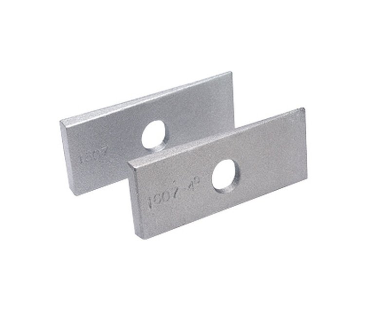 Aluminum Shim Wedges 4° Shims