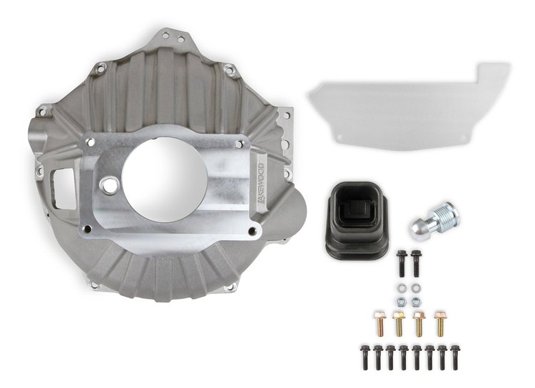 Cast-Aluminum Bellhousing Kit for GM LS Gen III/IV Engines
