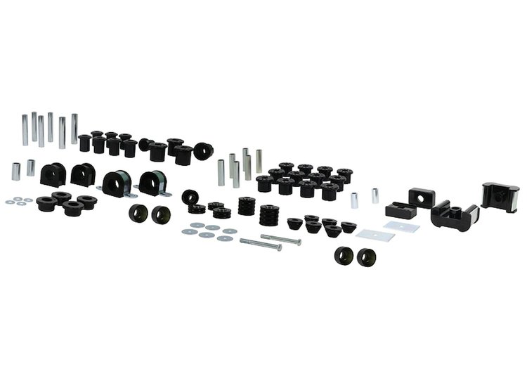 REV002.0210 Front/Rear Suspension Bushing Kit Fits Select Chevy K10 Pickup, Chevy K20 Pickup, Chevy K10, Chevy K20, GMC