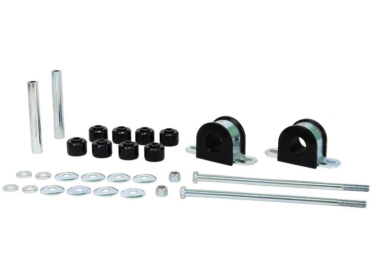 REV004.0608 Front Sway Bar Bushing 28 mm & Links Fits Select Chevy Avalanche 1500, Chevy Silverado 1500, Chevy Suburban 1500