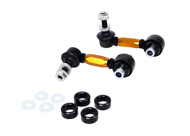 REV010.1912 Rear Adjustable Sway Bar Links Fits Select Subaru BRZ, Subaru XV Crosstrek, Subaru WRX, Subaru WRX STI, Subaru XV