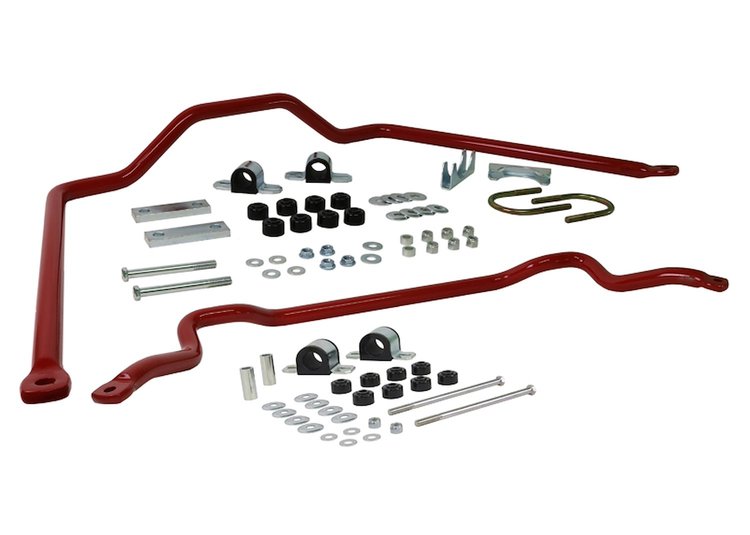 REV013.0010 Front (33 mm) and Rear (26 mm) Sway Bar kit Fits Select Isuzu Hombre, Chevy S10, GMC S15, GMC Sonoma