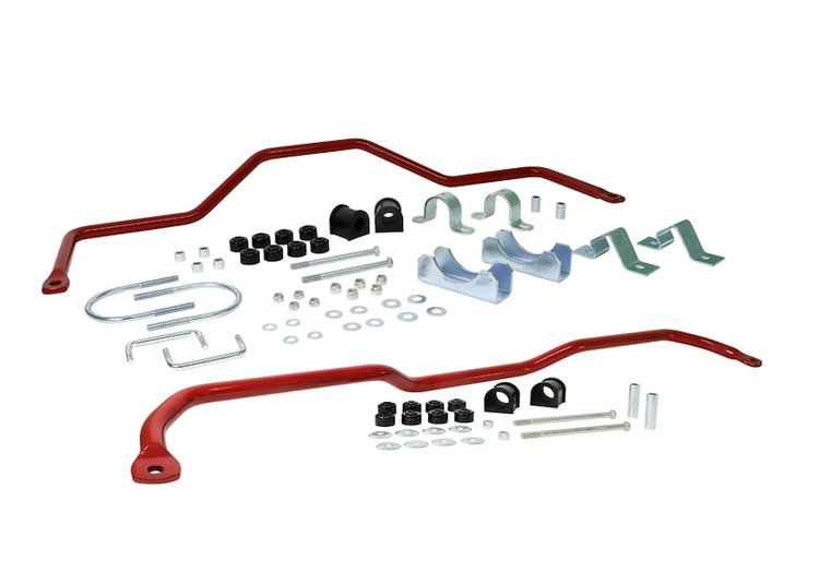 REV013.0014 Front (30 mm) & Rear (22 mm) Sway Bar kit Fits Select Chevy Camaro, Chevy Nova, Pontiac Firebird