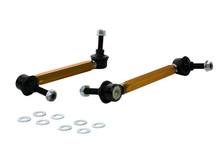 REV014.0076 Adjustable Sway Bar Endlinks, 190-215 mm Length, 10 mm Stud Fits Select Kia Optima, Volvo S40, Volvo V40, Hyundai