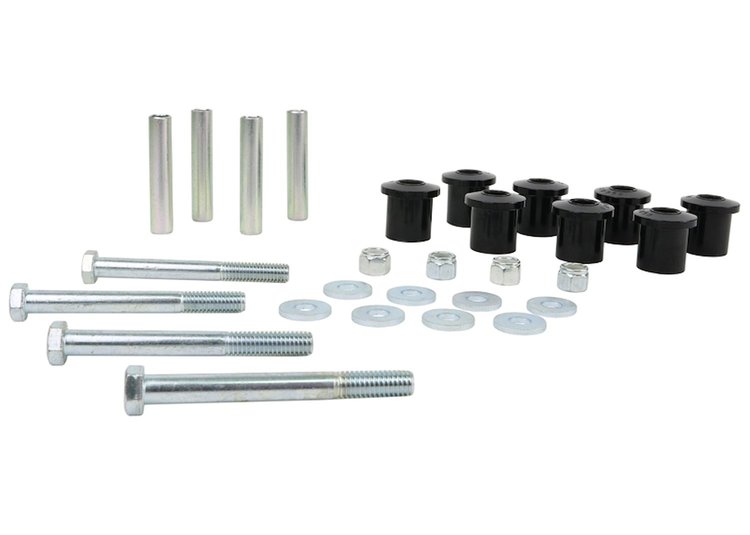REV160.0000 Leaf Spring Shackle Kit, Front for 1976-1983 Jeep CJ5, 1976-1986 Jeep CJ7, 1981-1985 Jeep Scrambler