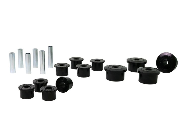 REV161.0002 Leaf Spring & Shackle Bushings, Rear for 1986-1999 Jeep Cherokee, 1987-1992 Jeep Comanche