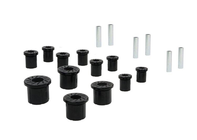 REV161.0004 Leaf Spring & Shackle Bushing Kit, Rear Fits Select Ford Bronco, Ford F-150, Ford F-250, Ford F-350