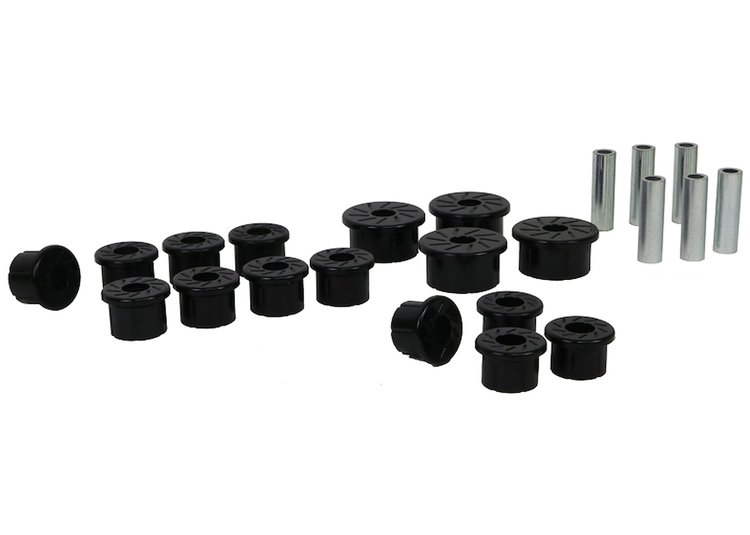 REV161.0096 Rear Spring Bushing kit for 1994-2001 Dodge Ram 1500, 1994-2002 Dodge Ram 2500, 1994-2002 Dodge Ram 3500