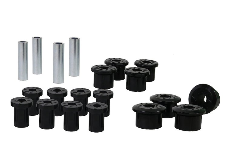 REV161.0110 Rear Spring Bushing Kit Fits Select Dodge Dart, Dodge Lancer, Plymouth Barracuda, Plymouth Duster, Plymouth Scamp