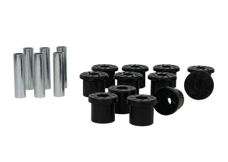 REV161.0114 Rear Spring Bushing kit Fits Select Dodge Ram 2500, Dodge Ram 3500, Chevy Blazer, Chevy K5 Blazer, Chevy K10, Chevy