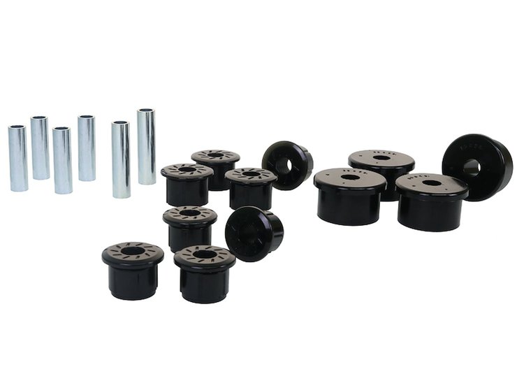 REV161.0120 Rear Spring Bushing kit Fits Select Jeep Cherokee, Jeep Comanche, Jeep Grand Wagoneer, Jeep Wagoneer