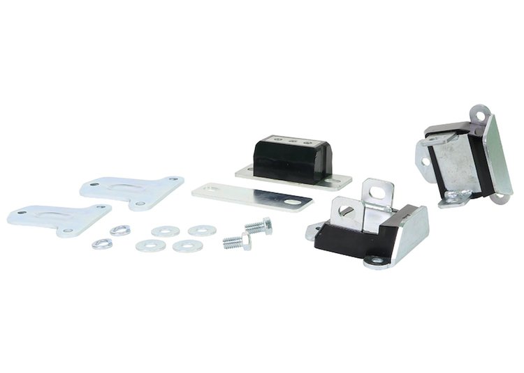 REV211.0008 Front and Rear Engine Mount Fits Select Chevy Chevelle, Chevy Camaro, Chevy Corvette, Chevy El Camino, Chevy Nova