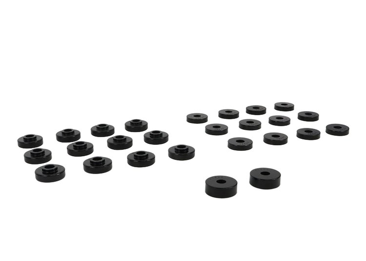 REV220.0008 Body Mount Bushings, Rear for 1968-1973 Jeep Commando, 1968-1971 Jeep Jeepster