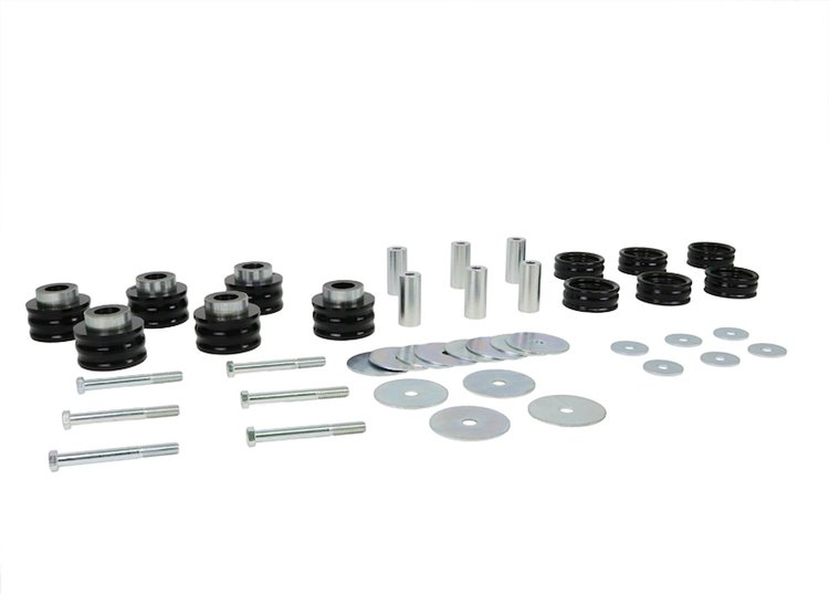 REV220.0018 Body Mount Bushings, Rear for 1994-2001 Dodge Ram 1500, 1994-2002 Dodge Ram 2500, 1994-2002 Dodge Ram 3500