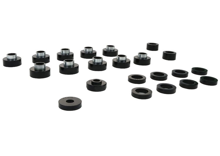 REV220.0034 Body Mount Bushing Assembly, Rear for 1980-1983 Jeep CJ5, 1980-1986 Jeep CJ7
