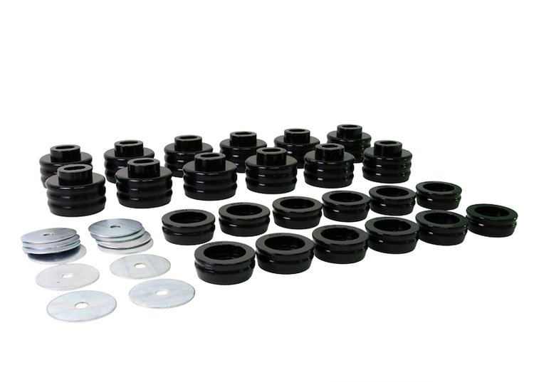 REV220.0054 Body Mount Bushings, Rear Fits Select Cadillac Escalade EXT, Cadillac Escalade, Chevy Tahoe, GMC Yukon, GMC Yukon