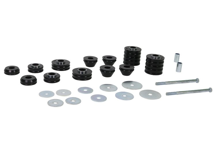 REV220.0104 Body Mount Bushings Fits Select Chevy C20 Pickup, Chevy C30 Pickup, Chevy K20 Pickup, Chevy K30 Pickup, GMC