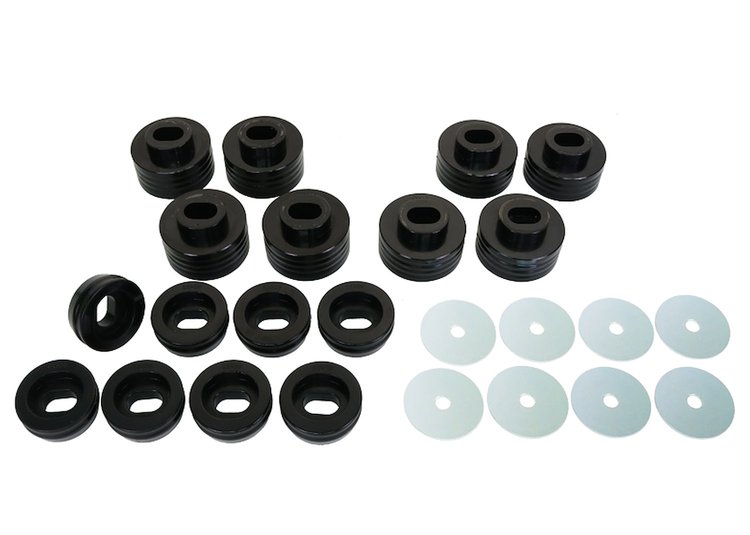 REV220.0160 Body Mount Bushings Fits Select Chevy Silverado 2500 HD Classic, Chevy Silverado 3500 Classic, Chevy Silverado 2500