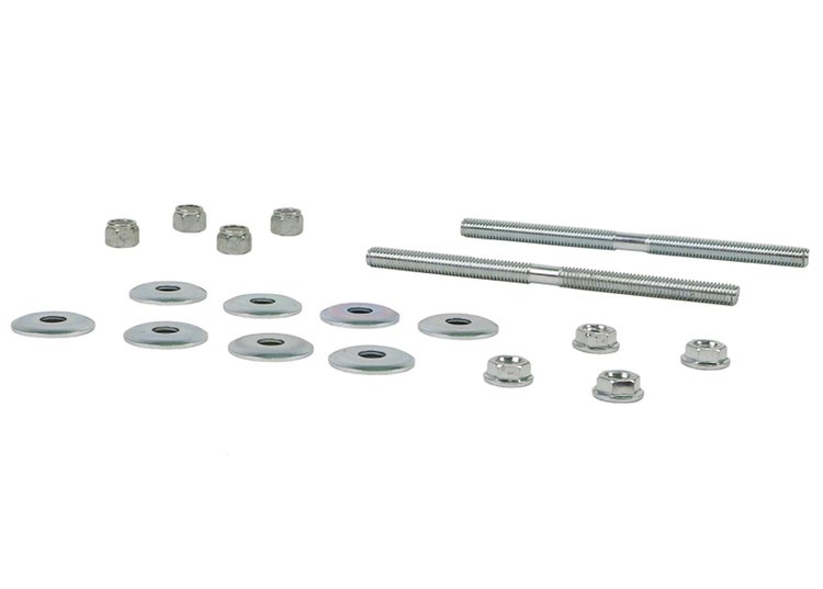 REV232.0014 Threaded Link Rod, L: 280 mm w/ Nuts & Washers (No Bushings)
