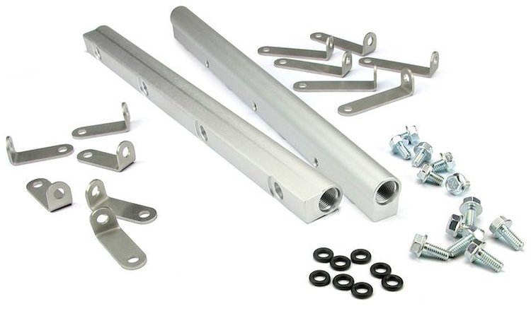 GMLS3034 Fuel Rail Kit Fits Holley 300-136, 300-137 LS Intake Manifolds