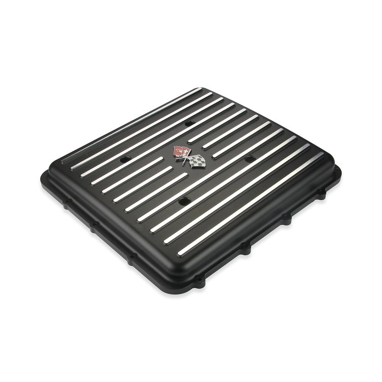 GMLS3035 LT4 Supercharger Lid [Black w/Corvette Emblem]