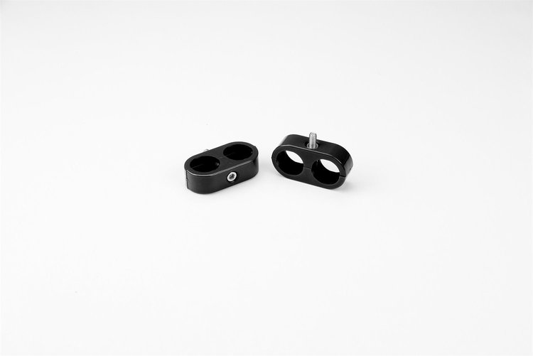 20-835-11 Heater/AC T Clamp, 15/16 in.-15/16 in, 5/8 in.-5/8 in. ID, 2 Pieces, Black