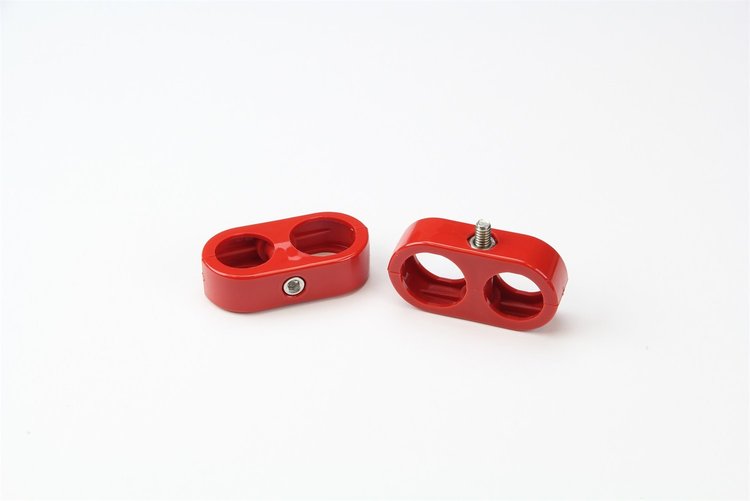 20-836-13 Heater/AC T Clamp, 15/16 in.-1 1/16 in, 5/8 in.-3/4 in. ID, 2 Pieces, Red