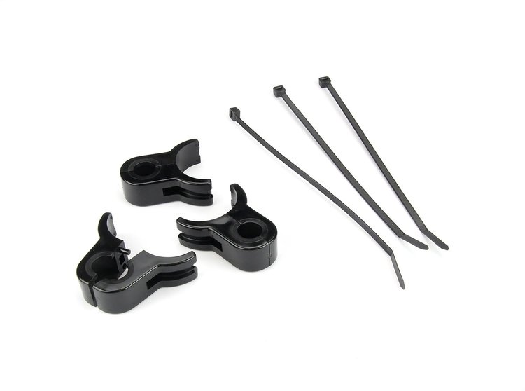 41-56251 Chazis Clamp, Screwless, 1 5/8 in. Chassis Tube to 9/16 in. Hose, 3 Pieces, Black