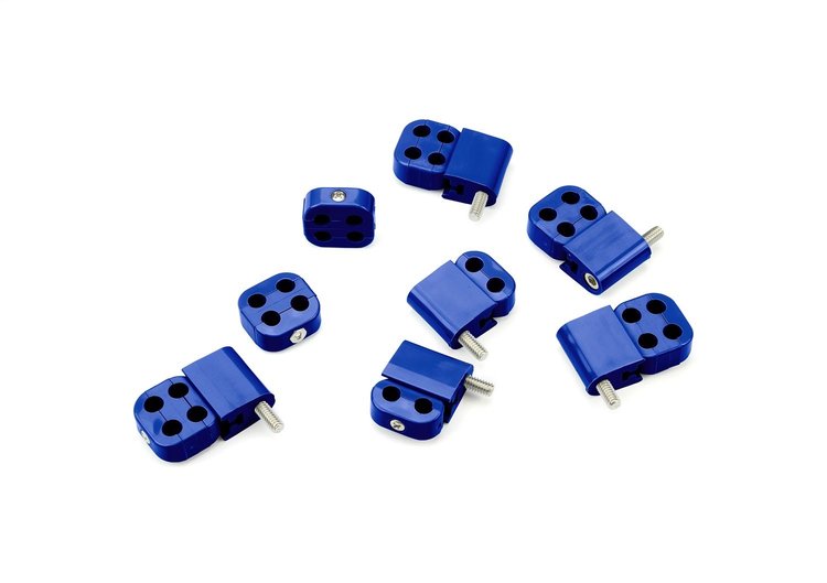 50-556-12 Smoothie Stac-Pak Wire Separator Kit, 7-8mm, Incl. 2-2 Place/6-4 Place, Blue