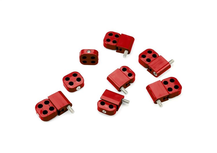 50-556-13 Smoothie Stac-Pak Wire Separator Kit, 7-8mm, Incl. 2-2 Place/6-4 Place, Red