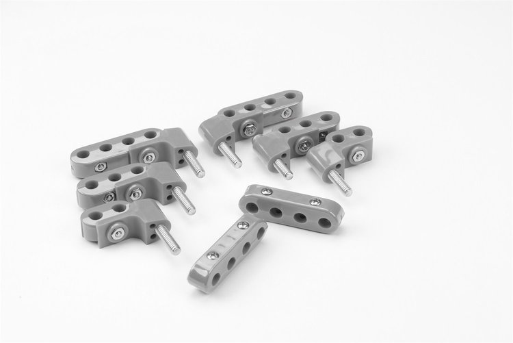 50-956-19 Smoothie Horizontal Wire Separator Kit, 7-8mm, Incl. 2-2 Place/2-3 Place/4-4 Place, Gray