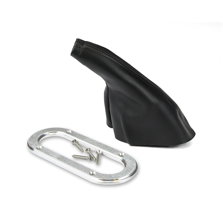 70-BHBF Floor Mount Emergency Hand Brake Boot and Ring Set Billet Aluminum Ring