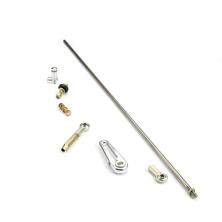 Adjustable Column Shift Linkage Kit for GM TH350 TH400 and 700R4 Transmissions [26 in., Billet Aluminum]