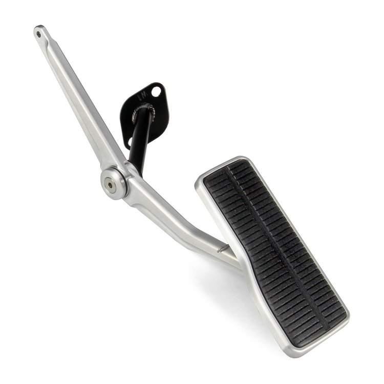 BAG-005RM Throttle Pedal Assembly, Clear, Billet Aluminum