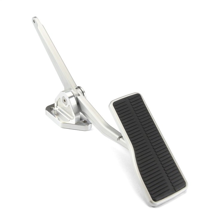 BAG-007RM Throttle Pedal Assembly, Clear, Billet Aluminum