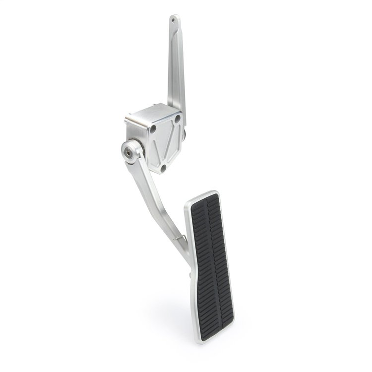 BAG-010RM Throttle Pedal Assembly, Clear, Billet Aluminum