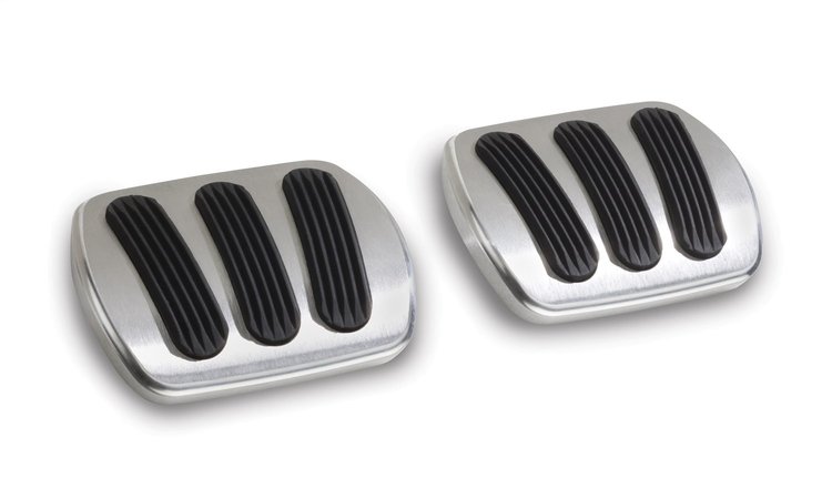 BAG-6140 Billet Aluminum Brake/Clutch Pedal Pad 1958-65 Full Size Chevy
