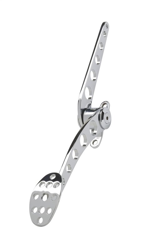 BAG-6151 Lakester Steel Throttle Pedal Assembly Chrome Finish