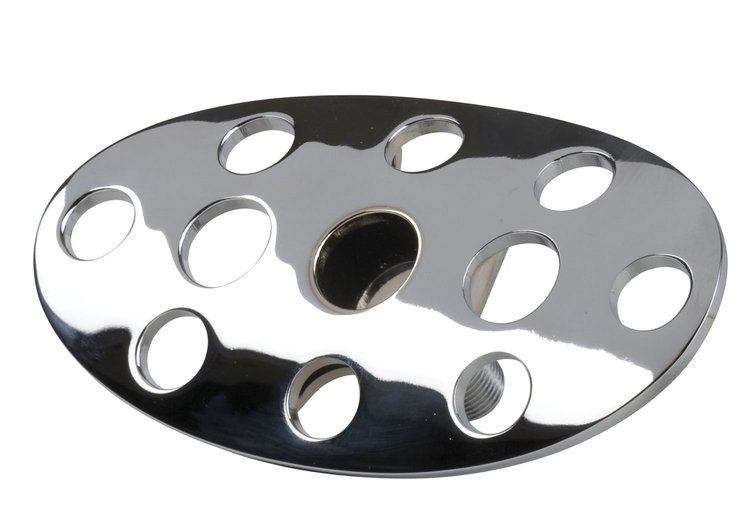 Lakester Steel Automatic Brake Pedal Pad Chrome Finish